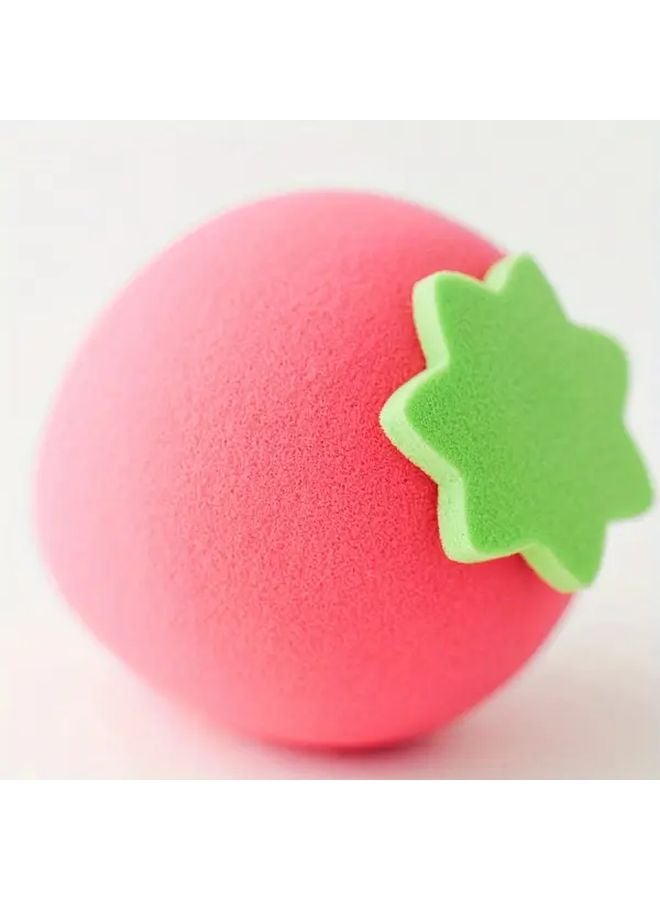 Green Avocado Beauty Sponge Wet Dry Dual Purpose Foundation Blush Concealer - Image 5